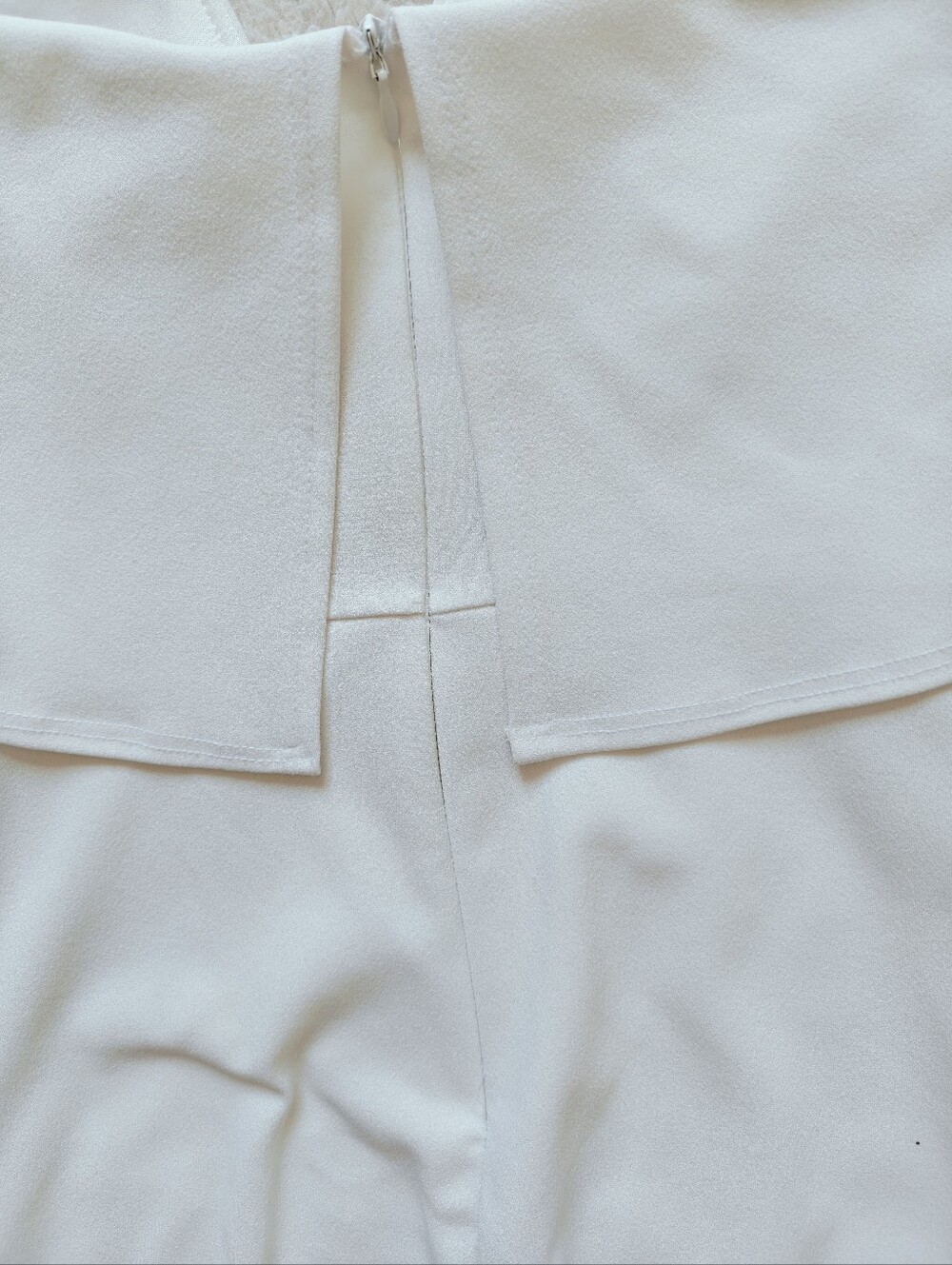 Lulus What Lovers Do White Strapless Wide Leg Jumpsuit | Size S | Bridal Shower - Picture 5 of 5